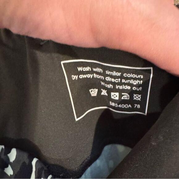 Sweaty Betty Power 7/8 Workout Leggings Leopard Print Green Side Pocket Small - Picture 8 of 9